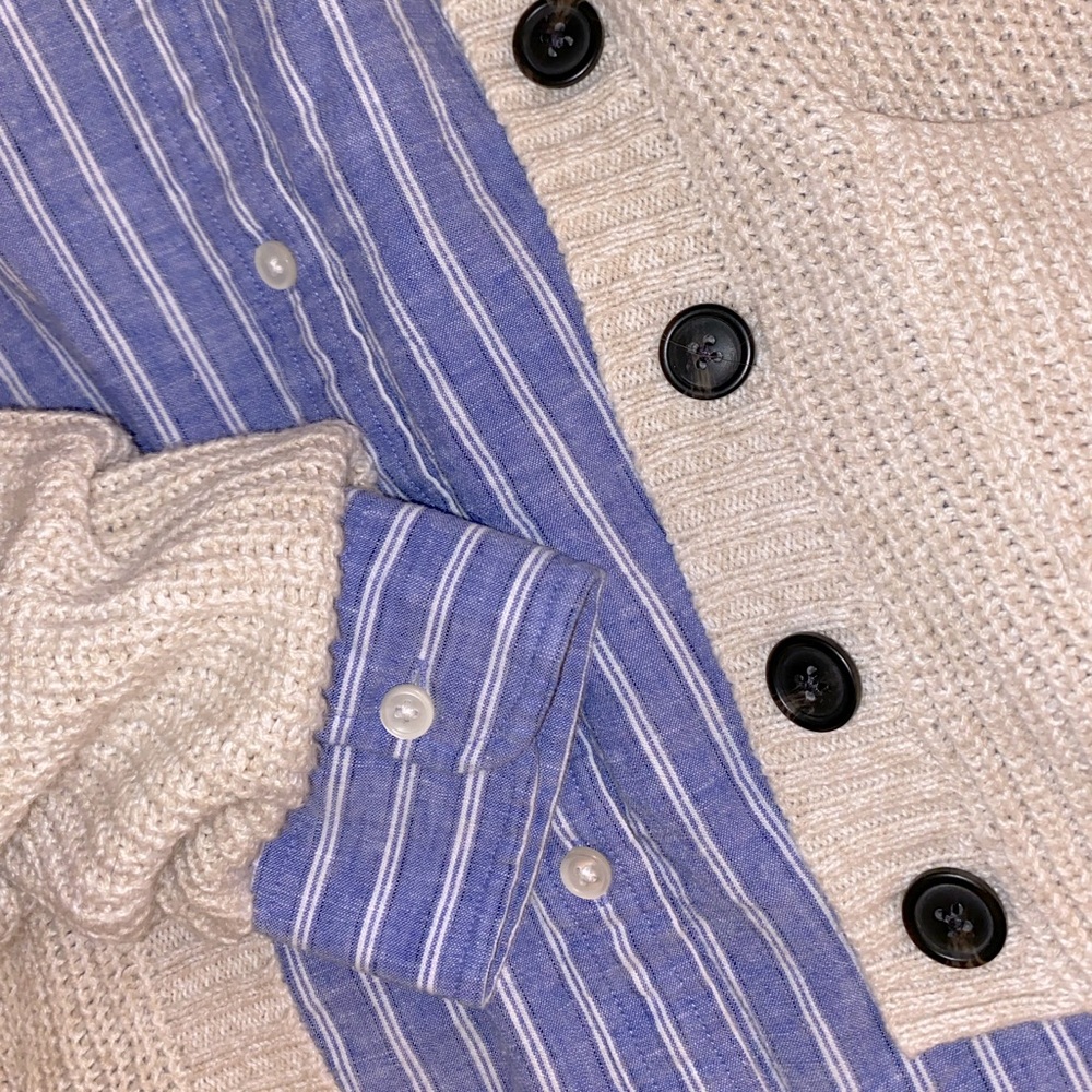 B A N A N A R E P U B L I C || Classy Blue Stripe… - image 2